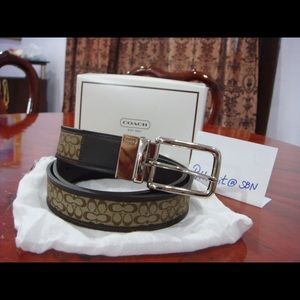 Coach belt